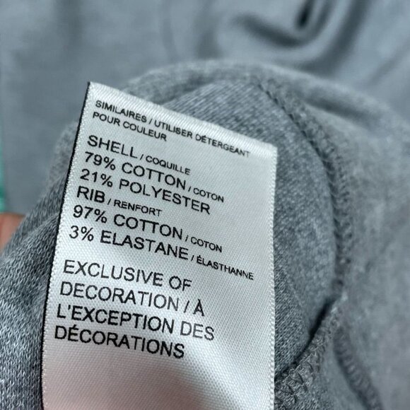 Puma Mens Gray Crewneck Sweatshirt XL Lightweight Casual Long Sleeve a0722 - Picture 5 of 7